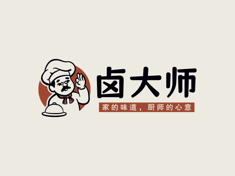 鹵大師LOGO設(shè)計